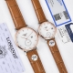 银色 金+20钢带+24年 最新品 V8 真月相 七夕节最佳礼品Longines浪琴官方博雅系列情侣腕表 见证爱奇迹时刻时尚潮流男女腕表。采用进口日本机芯。采用