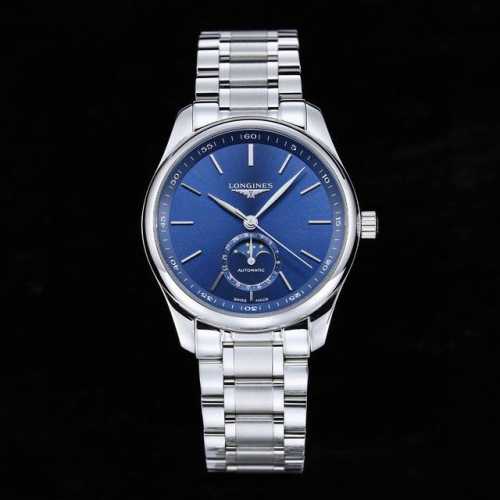 Aps出品 Aps全新升级 浪琴 Longines Lb1 月相腕表，全新定制一体机l899.5同步原装小轴承，超级稳定 。月相系列 1腕表尺寸40X11毫米，