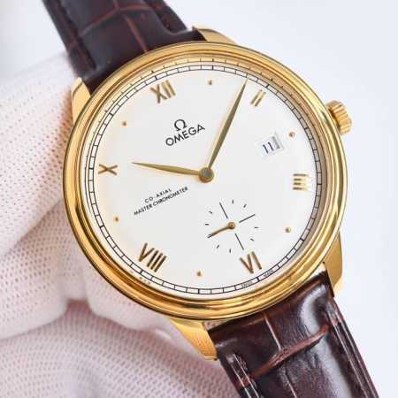 SJ出品 白壳 金壳 第三代蝶飞典雅重磅登场 1TW最新推出 欧米茄 OMEGA 蝶飞系列 MO1 典雅小秒针款 全新升级版41表径同步官网 内部搭载欧米茄88 - 点击图像关闭
