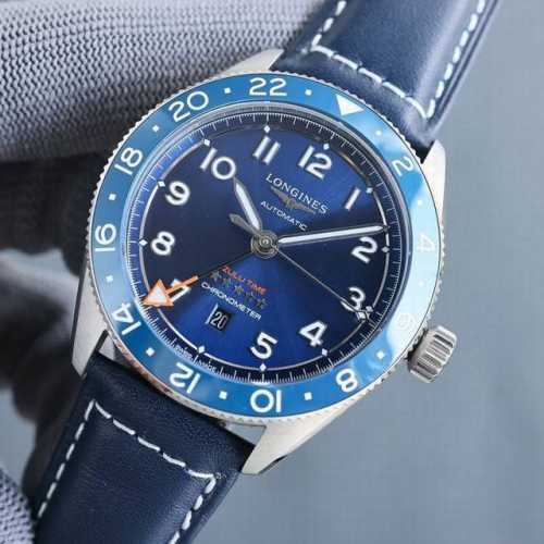 Tt厂出品三码合一 单调gmt 全新推出浪琴longines-Spirit先行者系列zuiutime腕表 机芯 搭载2836Gmt升级改良版技术成熟十分稳定动力