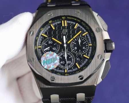 重磅推荐 : Hbf 最新款爱彼，陶瓷圈口版本爱彼audemars Piguet 皇家橡树离岸型限量多功能计时机械腕表 尺寸44Mm17Mm 圈口 圈口是与原装 - 点击图像关闭