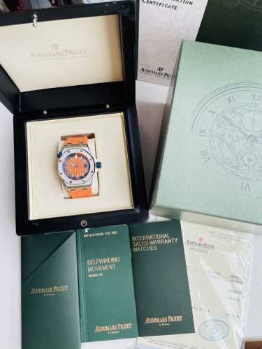 V2版，升级活动头粒爱彼Audemars Piguet 15710St.Oo.A002Ca.01皇家橡树离岸型 男士机械腕表 尺寸42Mm14Mm 搭配复刻原装