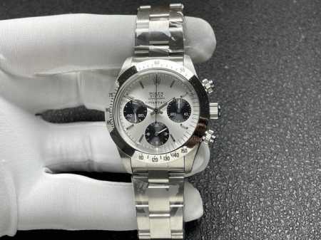 Rolex 劳力士 Solo迪通拿复古 Ot5 保罗纽曼 系列 复古联名迪通拿Cartier-手动计时 优雅大方的外观造型，经典熊猫盘配色夜光指针，搭配复古型蜗 - 点击图像关闭