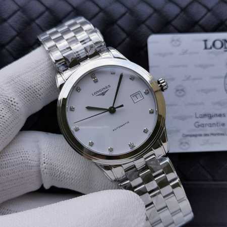 市场最高版本』Ky精品 新款官方最新版 Longines浪琴 军旗系列 原装开模1:1复刻 抗磨损蓝宝石玻璃 316精钢表壳 可与原装通用完美拆换 38.5Mm - 点击图像关闭