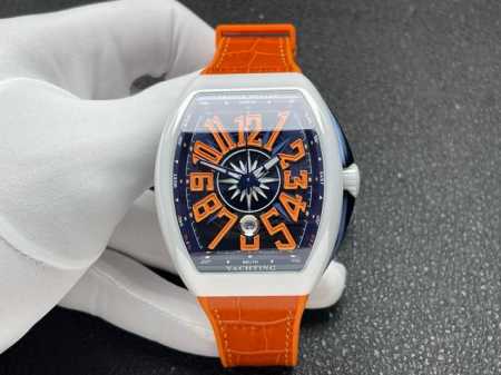 Abf新配色-Fm-V45系列 Abf 最高品质 新款到货 Franck Muller 法兰克穆勒 Vanguard Yachting V45遊艇系列 44X5 - 点击图像关闭