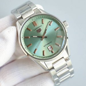皮带1000 钢带1370 tag泰格豪雅 卡莱拉系列Wbn2111.Ba0639 商务休闲款 日历腕表 搭载原装瑞士(2824精磨机)自动机械机芯 316L精