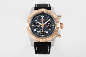 SJ出品 皮带白壳 金壳 钢带100 BLS 百年灵 最新复仇者B01计时腕表 R2 原版开模顶级复刻硬核登场 Avenger B01 Chronograph
