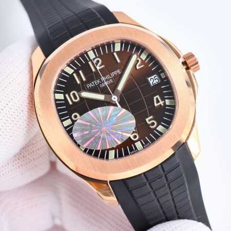 Sj出品 白钢 玫金 最强手雷” Pp 百达翡丽 Aquanaut系列rw1 男士机械腕表，5167A 5168G 5167R系列腕表 独家开发定制百达翡丽pa - 点击图像关闭