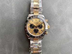 白 ，金 Sk Factory 劳力士Rolex 迪通拿系列超强夜光！ 直径 40Mm 机芯 香港正明珠机械机芯 圈口 进口精抛光圈 陶瓷圈 镜面 防刮蓝宝石玻