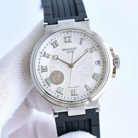 Cf新品发布会，宝玑-Breguet 航海Marine航海系列5517款腕表，航海天文钟的起源作品，“时计本是兵家利器”说的就是这款腕表，钟表界的巨作。工厂P全 - 点击图像关闭