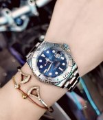Rolex劳力士 游艇名仕型 自动机械机芯 防水日期显示 男表 瑞表 40Mm 蓝色表盘 精钢精钢950铂金表壳
