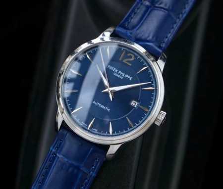 特价 百达翡丽-Patek Philippe新品男士腕表搭载全自动机械 矿物质耐磨镜面316精钢表壳 真牛皮表带或精钢表带可选 品质保证 白领 坤士必备尺寸：4 - 点击图像关闭