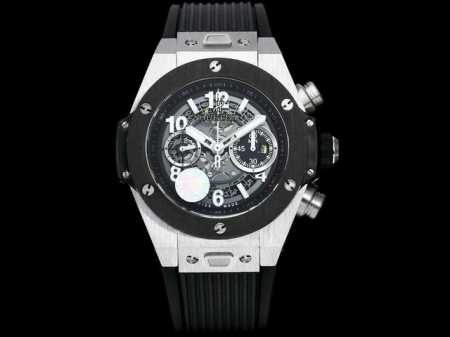 2023最新款新面出货 宇舶 恒宝 Hublot 英勇无畏 拳拳出击 简称 Hub 恒宝 Bigbang大爆炸元素材料计时码表v2版表壳采用进口316精钢材料 - 点击图像关闭
