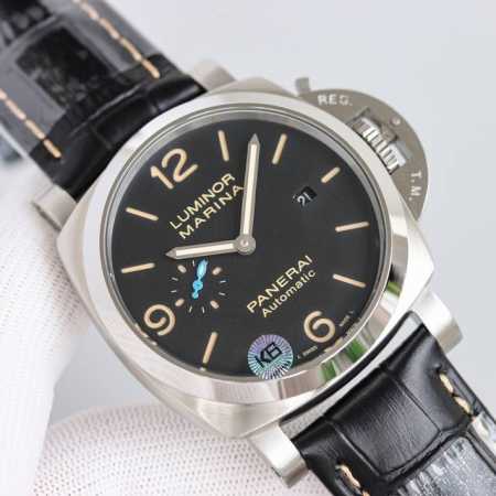 沛纳海 Pam00531 Luminor 系列 表壳 尺寸44Mm Aisi 316L磨砂精钢 独特快拆设计 非螺丝结构 别出心裁的表盘相结合,进口意大利小牛皮 - 点击图像关闭