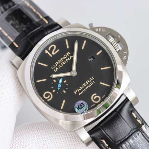 沛纳海 Pam00531 Luminor 系列 表壳 尺寸44Mm Aisi 316L磨砂精钢 独特快拆设计 非螺丝结构 别出心裁的表盘相结合,进口意大利小牛皮