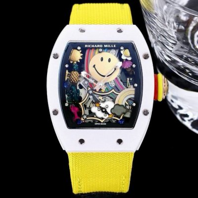 richard Mille 理查米尔 发布全新Rm 88 Smiley自动上链飞轮腕表，演绎玩趣风格。 历时3年的研发，一款技艺和创新非凡的腕表就此问世，Rm