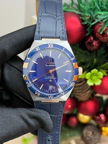 Jvs欧米茄 Omega 星辉永恒之星座腕表第五代 星座系列！全新原装尺寸41Mm腕表！ 搭载89008901黑油丝同轴一体机芯.