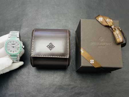Gr Factory2024墙裂推荐 重金打造经典时计 百达.翡丽7118女士鹦鹉螺 满钻限量款 少量到货！三款7118满钻腕表分别镶嵌红宝石.蓝宝石.祖母绿三 - 点击图像关闭