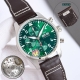 2150Zf新品 iwc+Amg工程师强强联手 iwc万国飞行员新款Iw388108 1.腕表具有蓝绿黑精钢和马石油喷砂哑光技术处理呈现钛效果，做工成熟，线条清