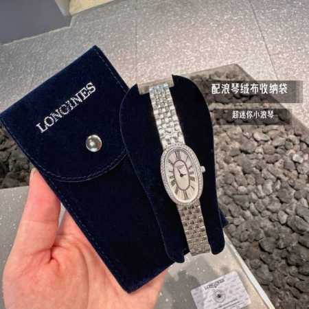 钻圈 浪琴 圆舞曲Mini款 一直想买的一款极小极精致的手表 它来啦尺寸是18X25哟 2015年瑞士著名钟表制造商浪琴表推出全新圆舞曲系列腕表Longines - 点击图像关闭