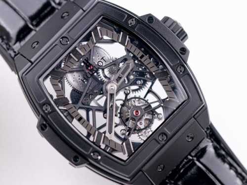 Jb 宇舶 恒宝 Hublot Masterpiece系列906款真陀飞轮，Hb1 定制量产Hub 9006手动上链陀飞轮机芯，96%以上接近原装结构，所有齿轮