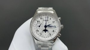 1690再攀复刻高峰精心打造浪琴名匠月相L2.773.4.78.6腕表——万千精妙，汇于一盘，布局精巧，观感绝佳！ 【购入三块原装表开模，精湛工艺视与腕间】 【