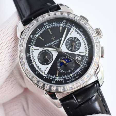 Sj出品 白壳 金壳 最高端品质 江诗丹顿 Vacheron Constantin Vc R70 男士腕表.全新复杂日月星辰多功能腕表. 机心：搭载原装进口91 - 点击图像关闭