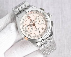 Bls Factory 百年灵璞雅B01计时腕表42 premierb01Chronograph42 316L精钢，42毫米，锅盖弧面水晶玻璃，双面防眩处理，透