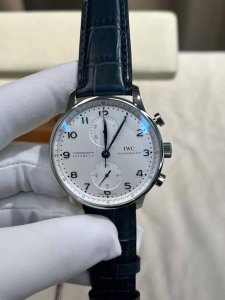 zf万国葡萄牙计时码 葡计白面蓝钉密底款 41Mm*13Mm 定制版Cal.69355机芯