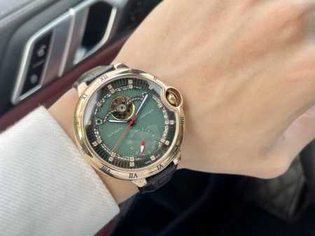 同价 卡地亚-Cartier 精品男士腕表 尊贵大气 绅士风范 卓越品质 热卖全城 采用全自动机械机芯 顶级316精钢表壳 进口小牛皮表带 矿物质超强镜面 直径 - 点击图像关闭