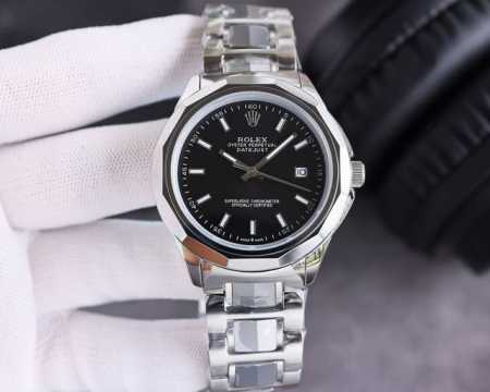 男装腕表劳力士-Rolex 商务休闲男士机械腕表 进口日本原装西铁城8205 钨钢间316L精钢壳套 超级蓝宝石玻璃镜面 直径42Mm 尊贵奢华 休闲男士 生活 - 点击图像关闭