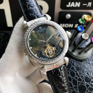 统一价： 品牌：百达翡丽----尊贵高端男表 ！奢华大气类型，精品顶级男士腕表，顶级镂空机械机芯 稳定 顶级316精钢 耐用 矿物质超强镜面玻璃 高清，耐磨 立