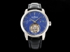 Rms新款 积家Master Ultra Thin Tourbillon陀飞轮大师系列腕表的设计灵感源自制表领域中最辉煌的时代。太子妃式指针散发经典传统的气息，