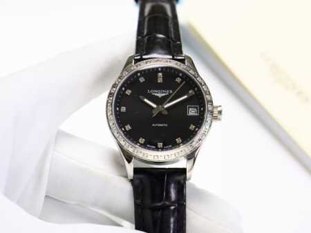 间玫20 钢带20 钻40 浪琴-Longines 康铂系列 女士腕表 优雅时尚 表壳316L精钢打造 采用原装蝴蝶按扣 蓝宝石凸玻璃镜面 机芯搭配2813全自 - 点击图像关闭