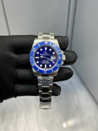劳力士 潜航者系列蓝鬼 40Mm尺寸 一样型号机芯 日期 表针调法同步 - 点击图像关闭