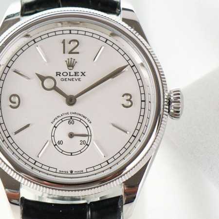 元顶级复刻 劳力士Rolex 恒动1908型 尺寸：39Mm9.8Mm 独家定制改装Chronergy擒纵系统蓝色Syloxi摆轮游丝Cal.7140自动上链机 - 点击图像关闭