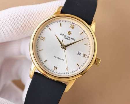 白 -金 匠新之作2024推出最新款式百达翡丽patek Philippe高版本高级自动腕表！男士腕表简单不失大气 40Mm表径，316精钢表壳，搭载原装全新进 - 点击图像关闭