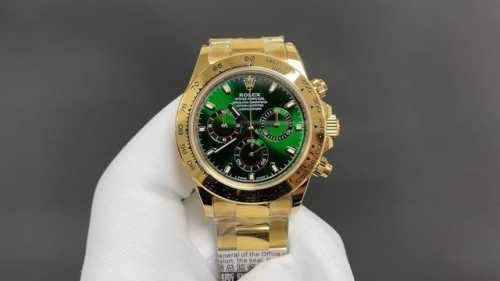 1630迪通拿 金绿迪 带Nfc芯片感应保卡 四码合一 40Mm 厚12.2Mm 7750一档机 顶级品质 出货实拍