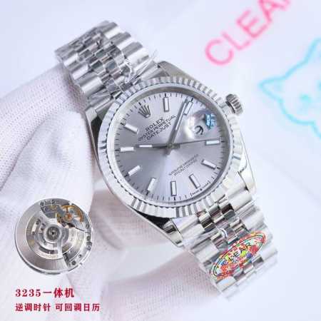 顶级复刻 白壳 金壳 钻50 Clean厂 C厂 劳力士 Rolex 日志系列 Ea1 最新推出，定制版一表一码，热门款式 直径 36Mm日志 3235机 ①: - 点击图像关闭