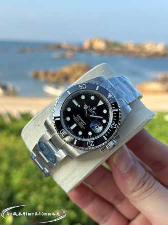 N+版本 Submariner水鬼: 40Mm3135机: -41Mm3235机: 金+50 实拍N+版本 40Mm与41Mm水鬼！劳力士 Rolex Subm - 点击图像关闭