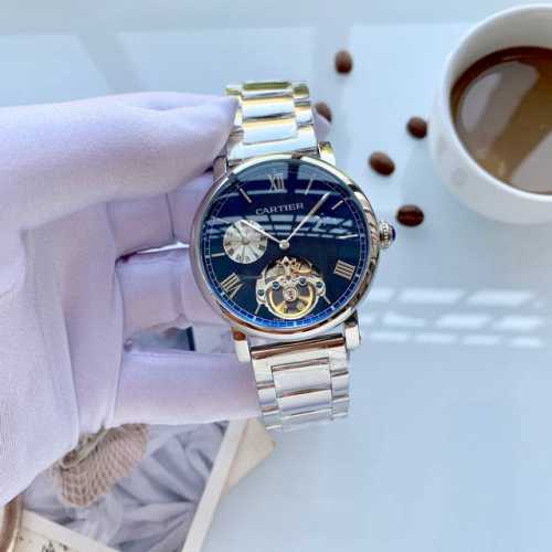 白壳 玫 钢20 品牌 卡地亚--Cartier 类型 男士腕表 机芯 全自动机械机芯 材质 316L精钢表壳 表镜 矿物强化玻璃镜面 皮质 真皮表带 钢带 可