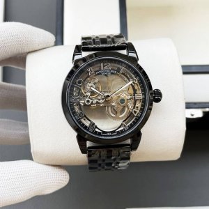 皮 钢770百达翡丽-patek philippe精品男士腕表 尊贵大气 绅士风范 高端矿物质防刮镜面玻璃 耐磨316L精钢表壳 耐磨进口小牛皮表带 全自动进口