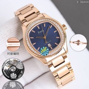 白壳 金壳 钻50 钢带100 新的伯爵Polo Date 150周年纪念版腕表。Tw伯爵超薄Piaget Polo系列情侣对表，人称小鹦鹉螺！ 伯爵钢王 一款