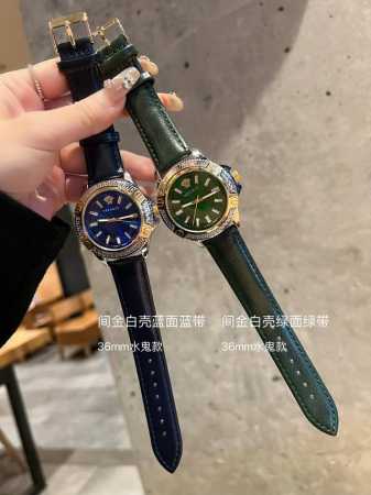 范思哲 新款 Virtus Mini表径36Mm水鬼条丁面 以表盘上virtus巴洛克雕饰强调品牌的个性设计 优雅雕刻花边设计与不羁共存的时尚力量 魅力不会被时 - 点击图像关闭