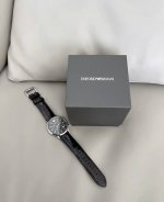 Emporio Armani 阿玛尼 黑武士系列皮带腕表
