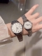 白壳 玫 钢带加20 实物拍摄 品牌： 浪琴-Longines 类型：情侣对表 表壳：316精钢 做工优质 表带：进口小牛皮 316精钢 两种可选 机芯：进口石
