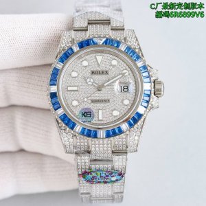 C厂最新推出 定制版本 劳力士Rolex 热门款式 40Mm.表壳尺寸实打实40Mm 满足你对尺寸的强迫症需求 满钻定制版闪耀来袭 手腕上的极致奢美艺术品 整只