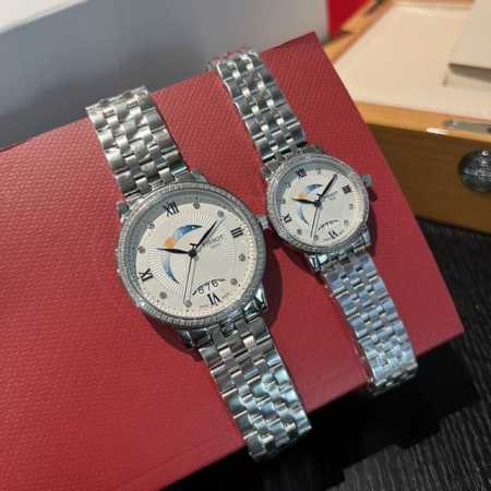 白 金 钢带+10 钻圈+30 年Tissot天梭最新品 特别推荐 经典热卖 天梭-Tissot核心系列 腕表线条简约柔和，花体罗马数字曲线曼妙，尽显优雅气度采 - 点击图像关闭