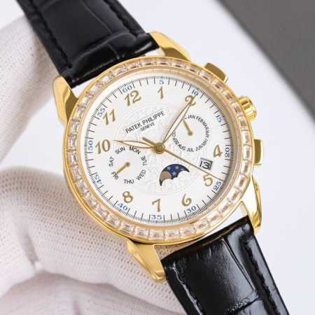 白壳 金壳 新款 百达翡丽 Pp 复杂功能计时系列r71 上市 Patek Philippe 贵族的艺术品！ 升级版改进：壳身比旧版本更薄、玻璃升级耐磨抗摔、比 - 点击图像关闭
