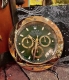 Royal Af 一劳永逸系列-金绿劳力士迪通拿 限量雕塑 有装裱 38Cm*38Cm 家居装饰摆件礼物